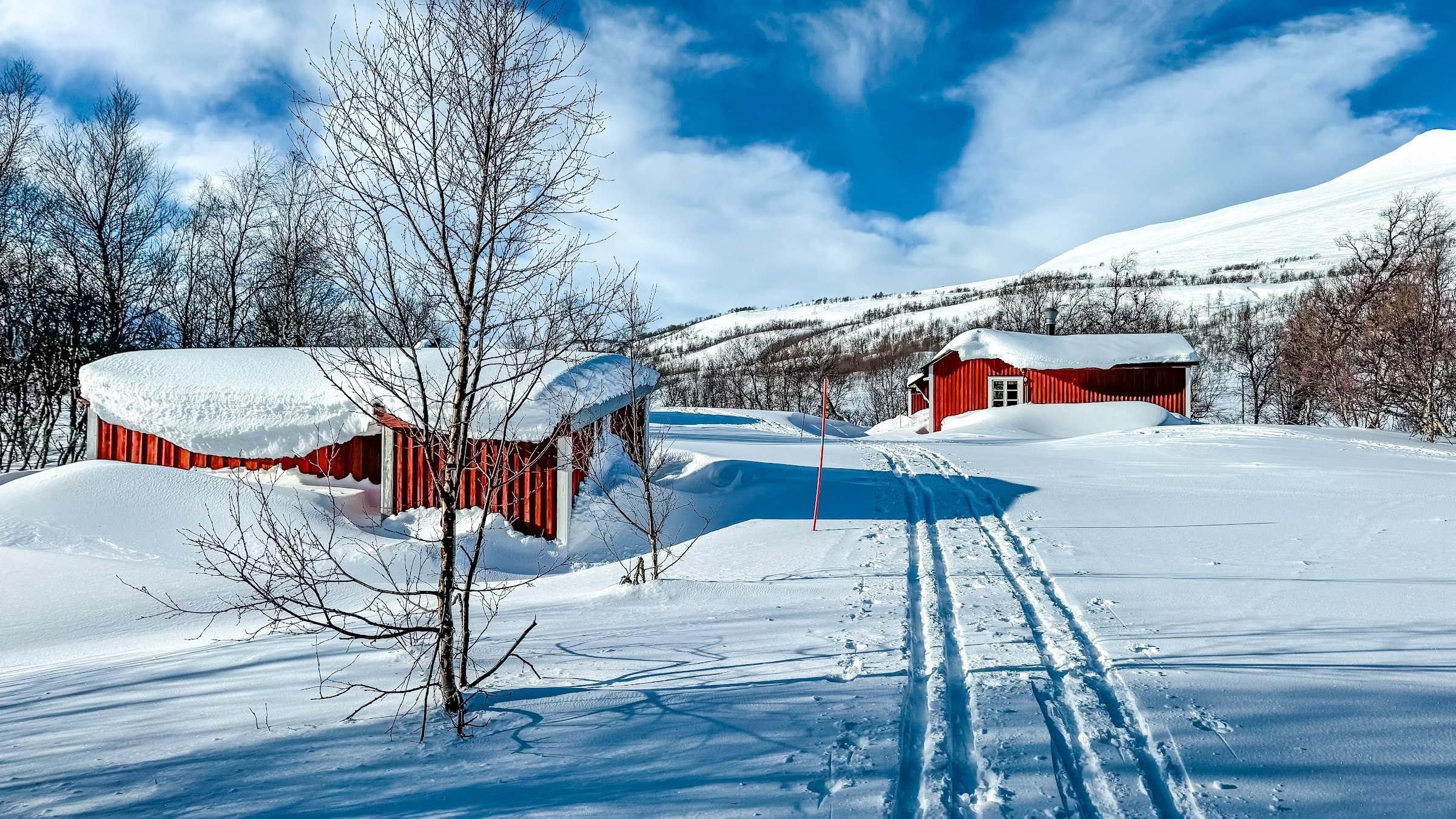 Storulvåns gamla fjällstation